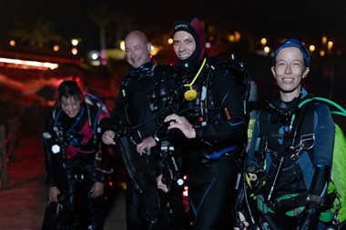 Night Diving in Sharm El Sheikh 