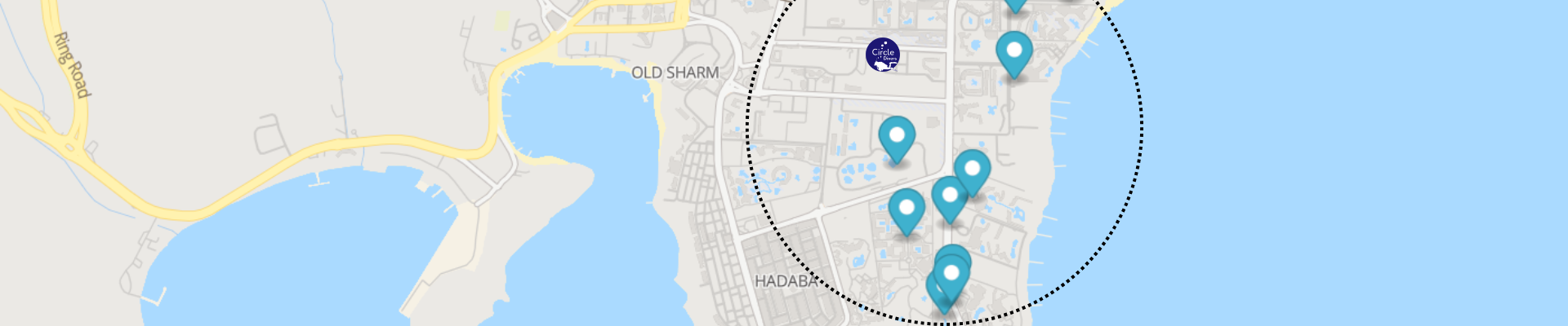 Hotels Near Circle Divers Sharm - Ras um Sid & Hadaba